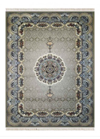 فرش ماشینی 700 شانه نیاوران طرح هالیدی زمینه فیلی