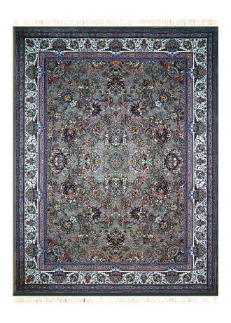 فرش ماشینی 700 شانه نیاوران طرح یاشار زمینه فیلی